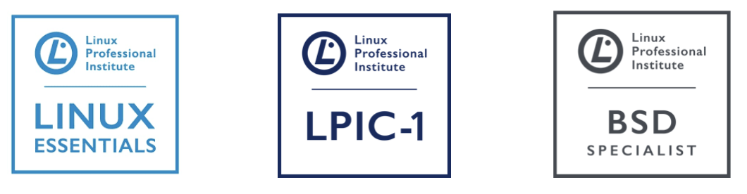 Path #1: Linux Essentials + LPIC-1 + BSD Specialist