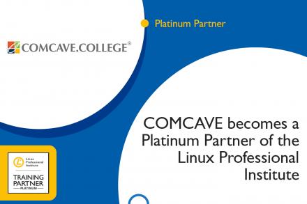 COMCAVE becomes a Platinum Partner of the Linux Professional Institute