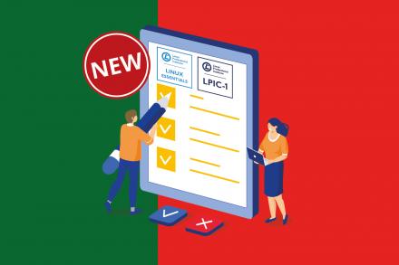 Linux Essentials and LPIC-1 exams available online in Portuguese