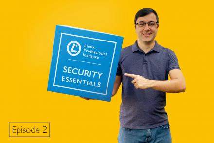 A sysadmin takes the LPI Security Essentials exam