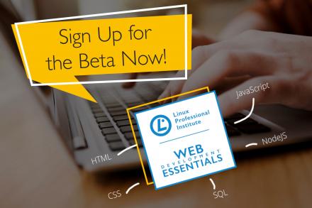 LPI Announces Web Development Essentials Beta Exams and Learning Materials