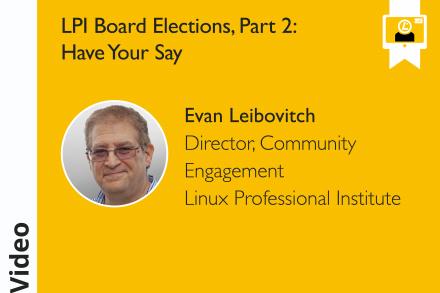 LPI Board Elections Part 2: Have Your Say