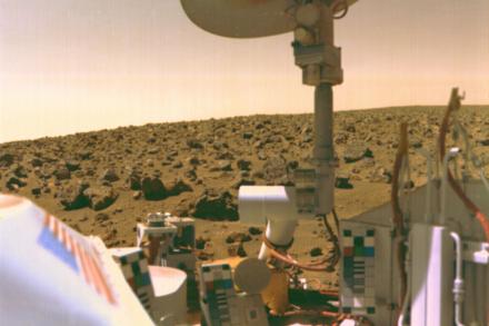Viking Lander image, Public Domain, from Nasa