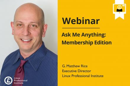 Image announcing the AMA webinar with G. Matthew Rice