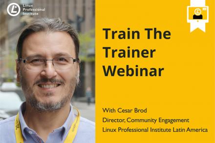 Webinar announcement image with Cesar Brod