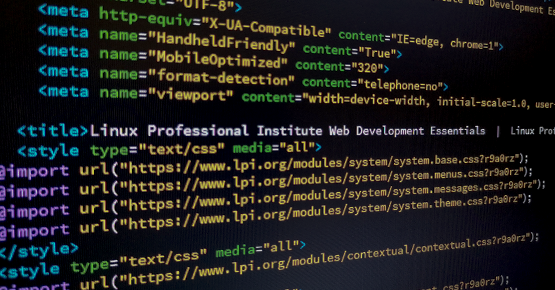 Linux Professional Institute Web Development Essentials Objectives