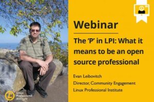 The ‘P’ in LPI: What it means to be an open source professional - Linux ...