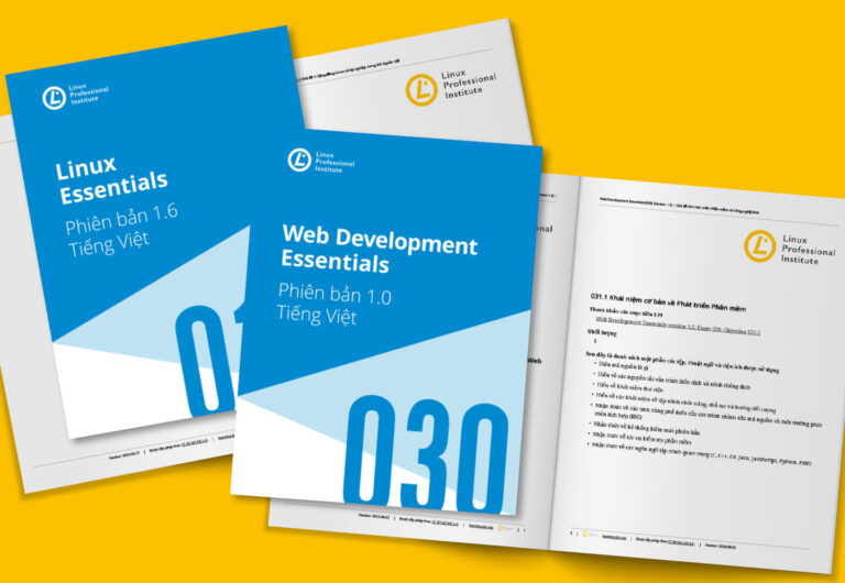 Linux Professional Institute (LPI) Releases Learning Materials for Web Development Essentials in Vietnamese