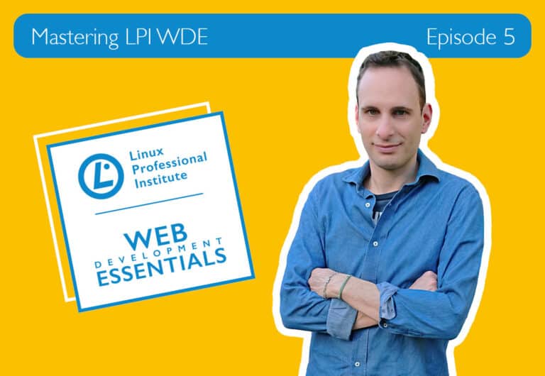 LPI WDE #5: Server-Side Programming with Databases and Node.js