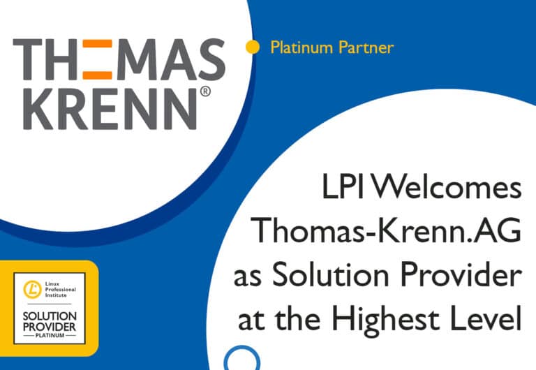 LPI Welcomes Thomas-Krenn.AG as Platinum Solution Provider