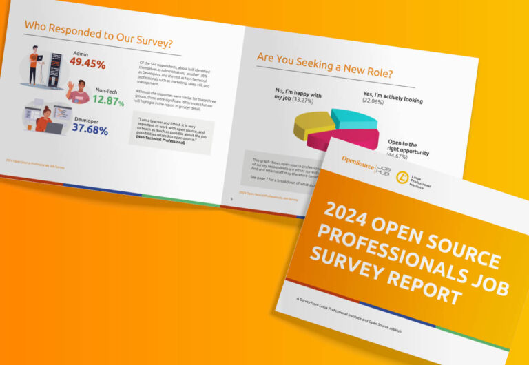 2024 Open Source Professionals Job Survey Report Available Now