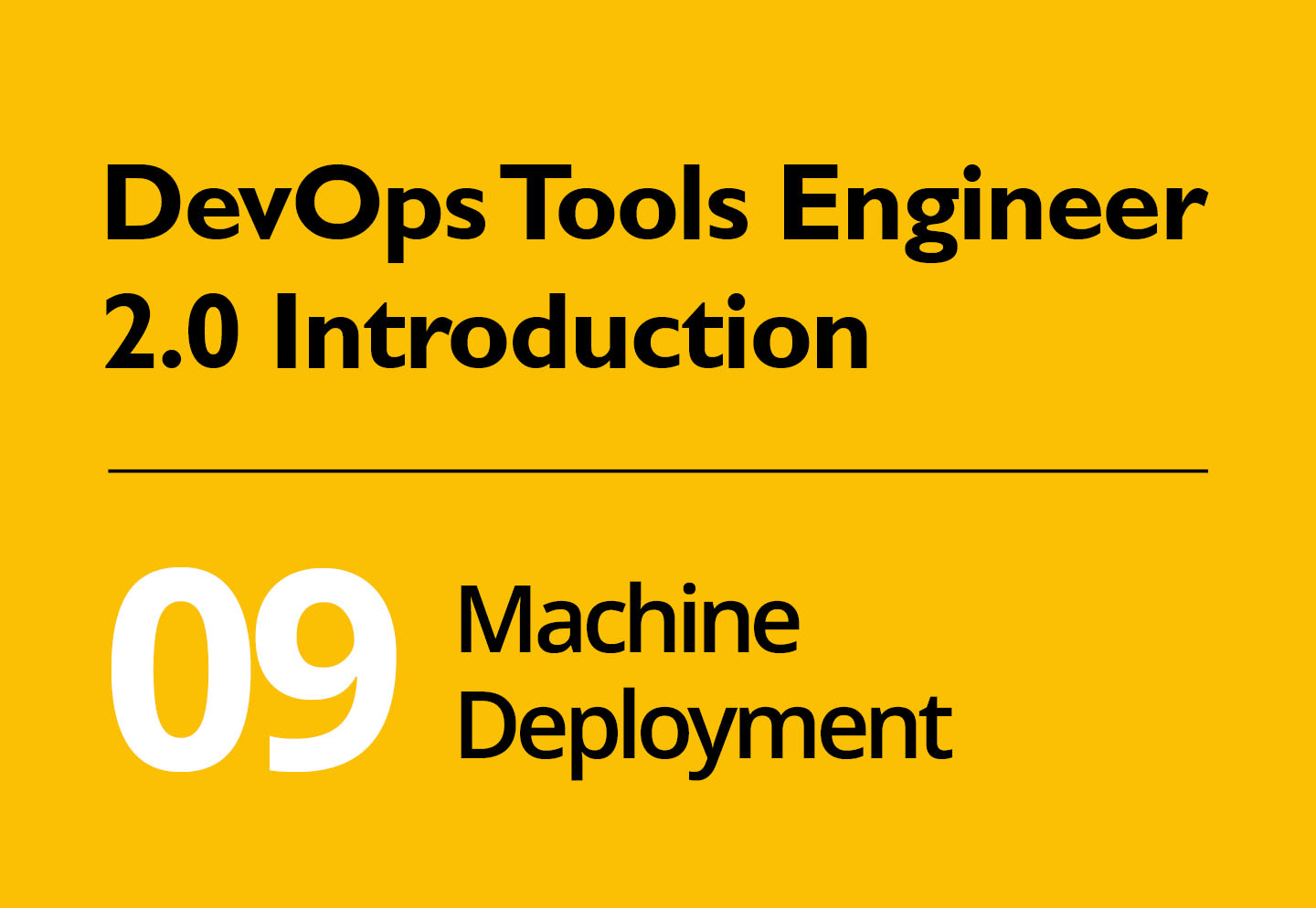 DevOps Tools Introduction #09: Machine Deployment