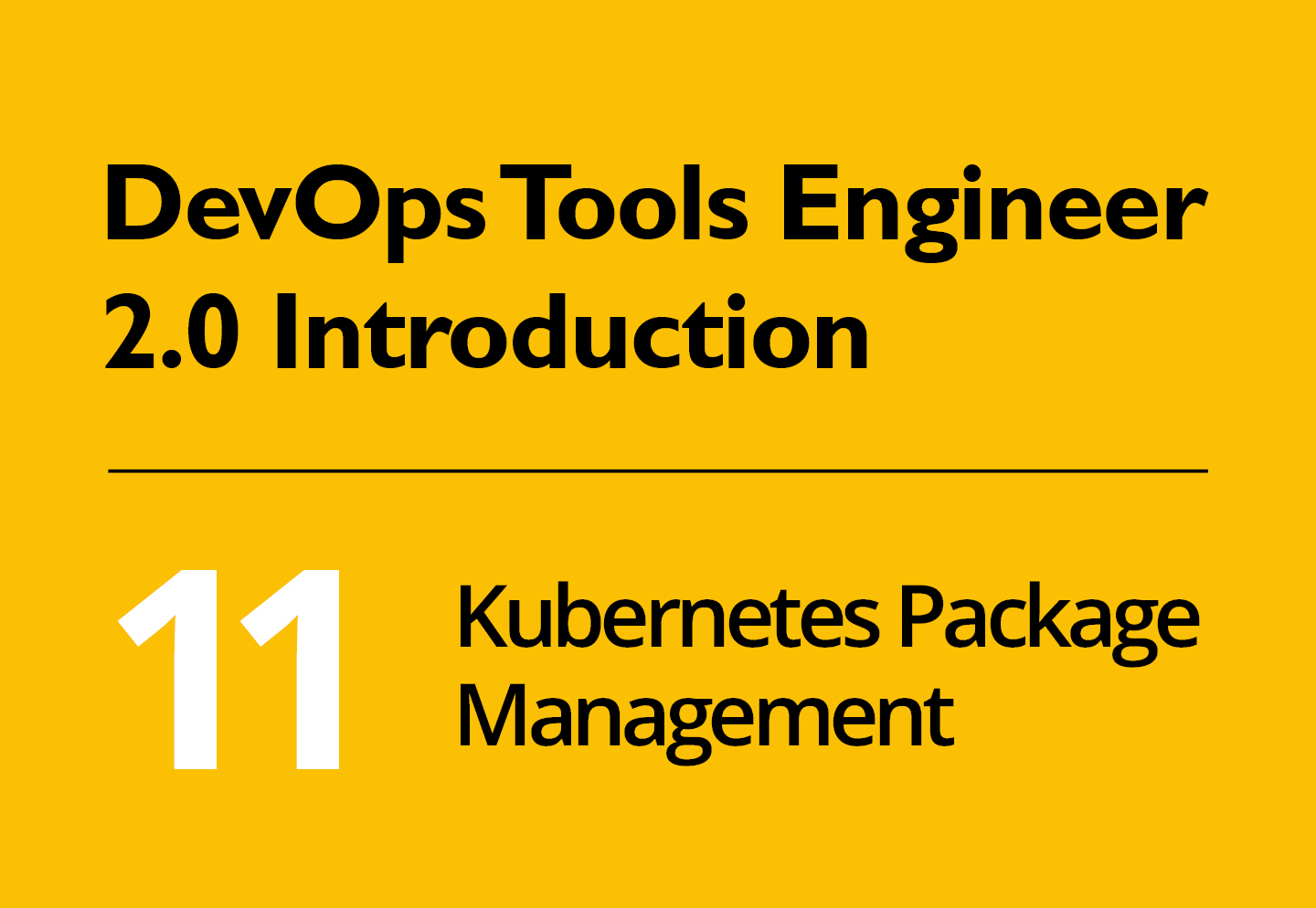 DevOps Tools Introduction #11: Kubernetes Package Management