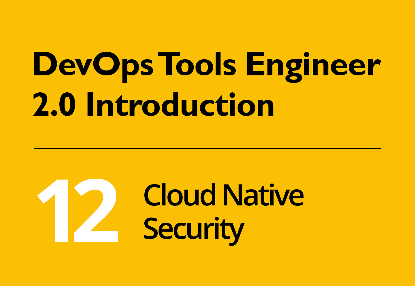 DevOps Tools Introduction #12: Cloud Native Security - Linux ...