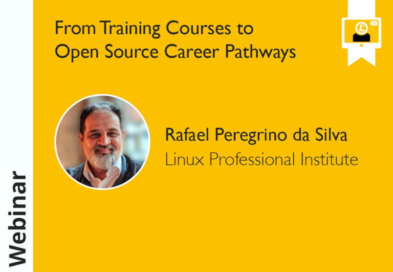 From Training Courses to Open Source Career Pathways: Webinar