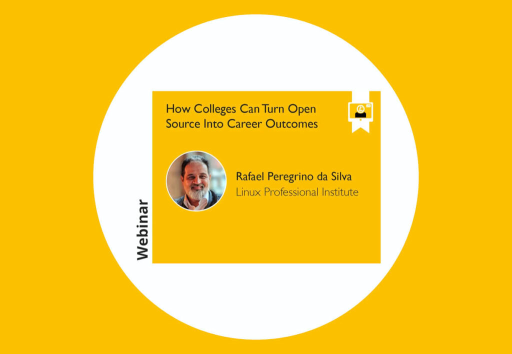 How Colleges Can Turn Open Source into Career Outcomes: Webinar