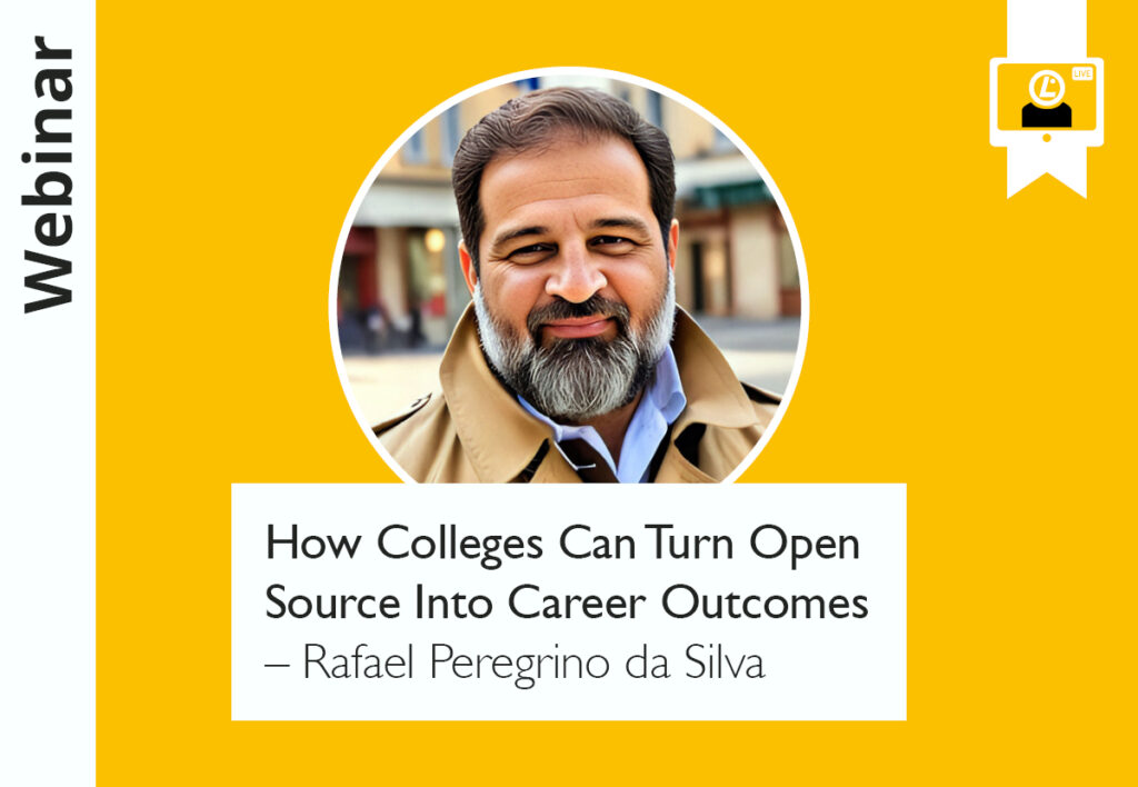 How Colleges Can Turn Open Source into Career Outcomes: Webinar